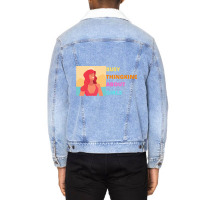 Busy Thinking About Girls Summer Version Unisex Sherpa-lined Denim Jacket | Artistshot