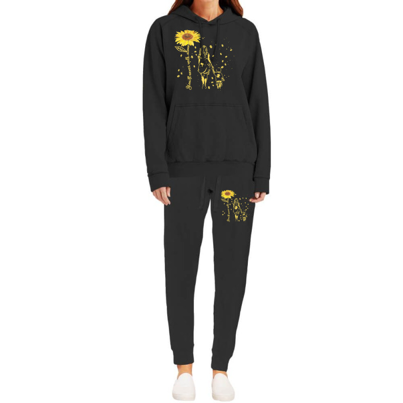 Autism Awareness T  Shirt Sunflower You’ll Never Walk Alone Autism A Hoodie & Jogger set by abigayle98988 | Artistshot