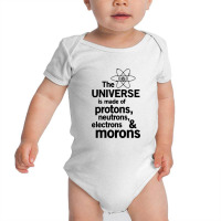 The Universe Is Made Of Meme Baby Bodysuit | Artistshot