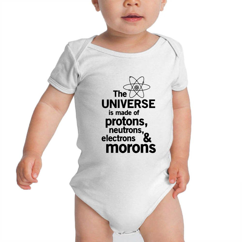 The Universe Is Made Of Meme Baby Bodysuit by azmitico | Artistshot