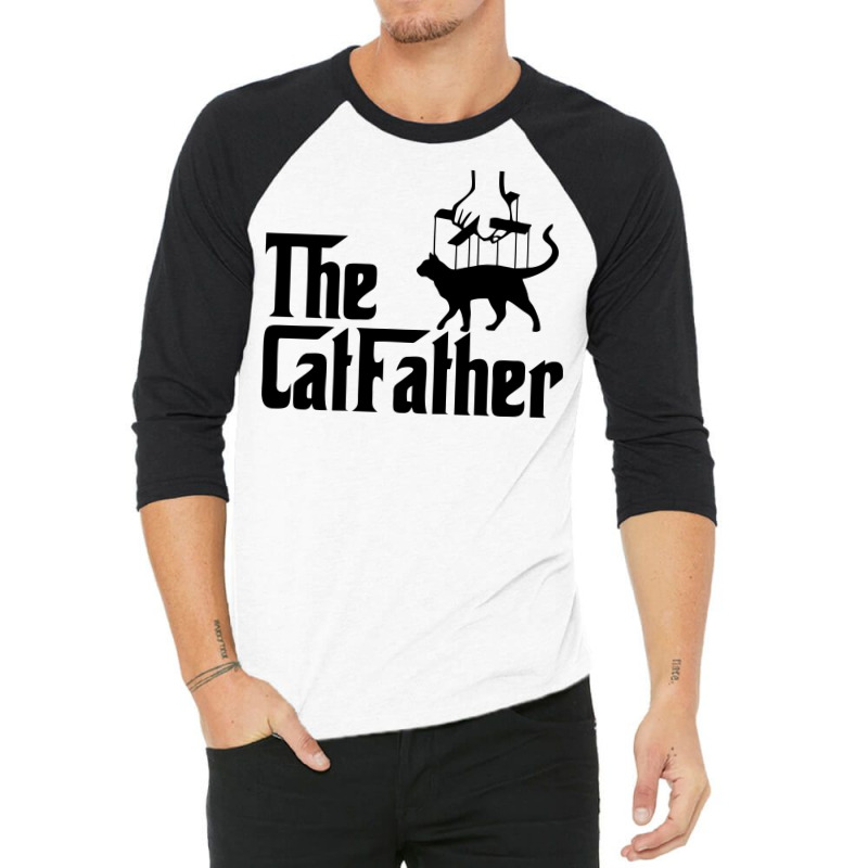 The Catfather 3/4 Sleeve Shirt | Artistshot