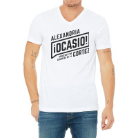 Alexandria Ocasio Cortez V-neck Tee | Artistshot