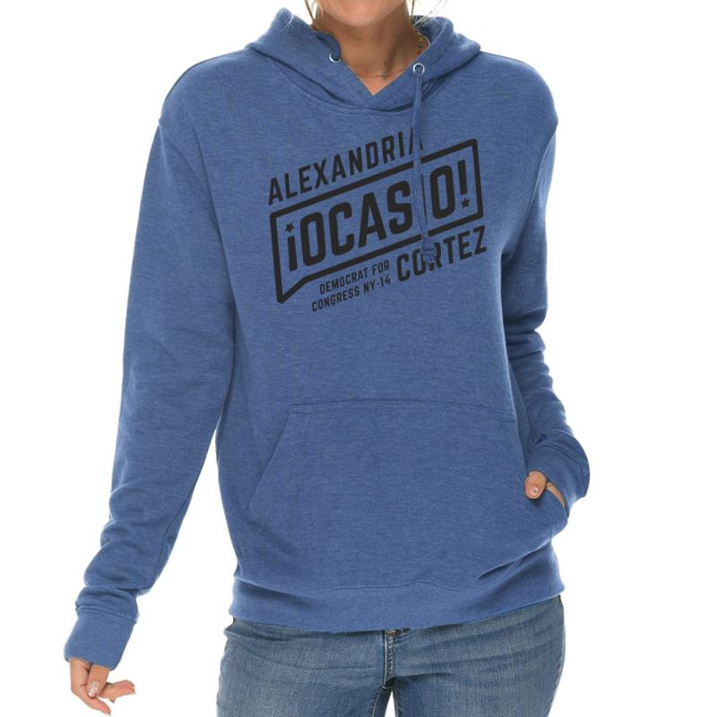 Alexandria Ocasio Cortez Lightweight Hoodie | Artistshot