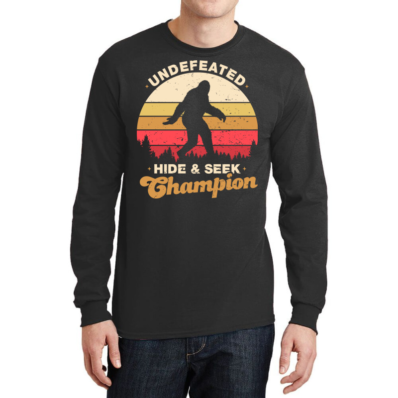 Hide And Seek Champion Undefeated Long Sleeve Shirts | Artistshot