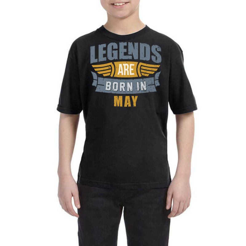 Legend Born May Youth Tee by durmisie | Artistshot