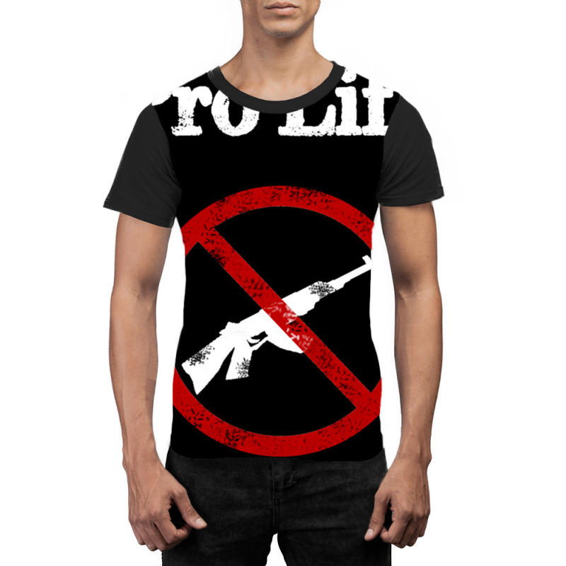 Gun Control Pro Life Gun Reform Graphic T-shirt | Artistshot