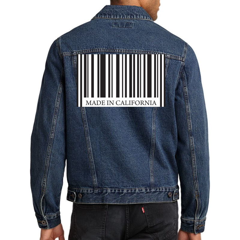 Made In California Men Denim Jacket by sarbsarbin | Artistshot