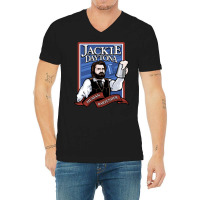 Jackie Daytona  Regular Human Bartender V-neck Tee | Artistshot