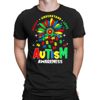 Autism Awareness T  Shirtautism Awareness Flower Gift T  Shirt T-shirt | Artistshot