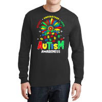 Autism Awareness T  Shirtautism Awareness Flower Gift T  Shirt Long Sleeve Shirts | Artistshot