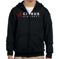 Cirrus Aircraft Aviation Youth Zipper Hoodie | Artistshot