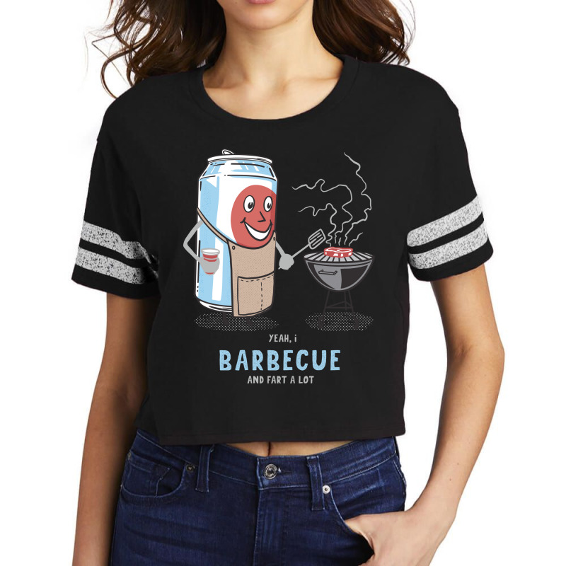 Yeah I Barbecue And Fart A Lot Cute Novelty Happy Scorecard Crop Tee by nhubinhtnut | Artistshot