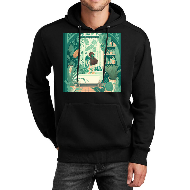 Beautiful Girl Dresses Tropical Short Unisex Hoodie | Artistshot