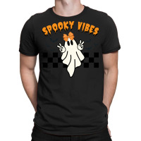 Ghost Spooky Vibes Halloween T-shirt | Artistshot