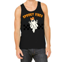 Ghost Spooky Vibes Halloween Tank Top | Artistshot