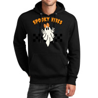 Ghost Spooky Vibes Halloween Unisex Hoodie | Artistshot