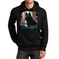 Ms. Fox Animals And Blossom Poster Unisex Hoodie | Artistshot