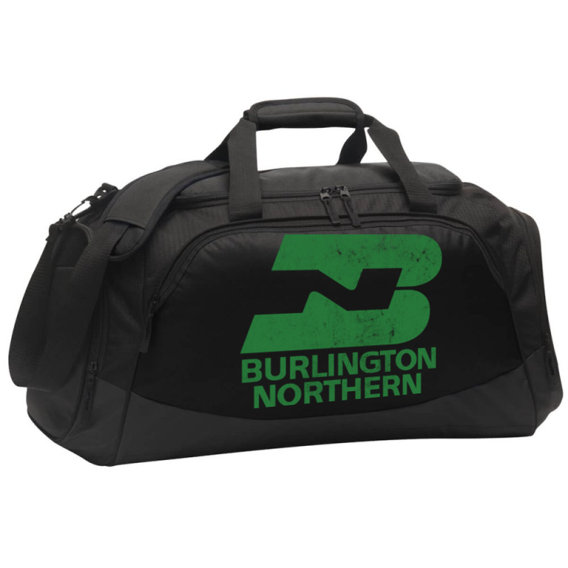 Burlington Northern Railroad Active Duffel | Artistshot