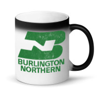 Burlington Northern Railroad Magic Mug | Artistshot