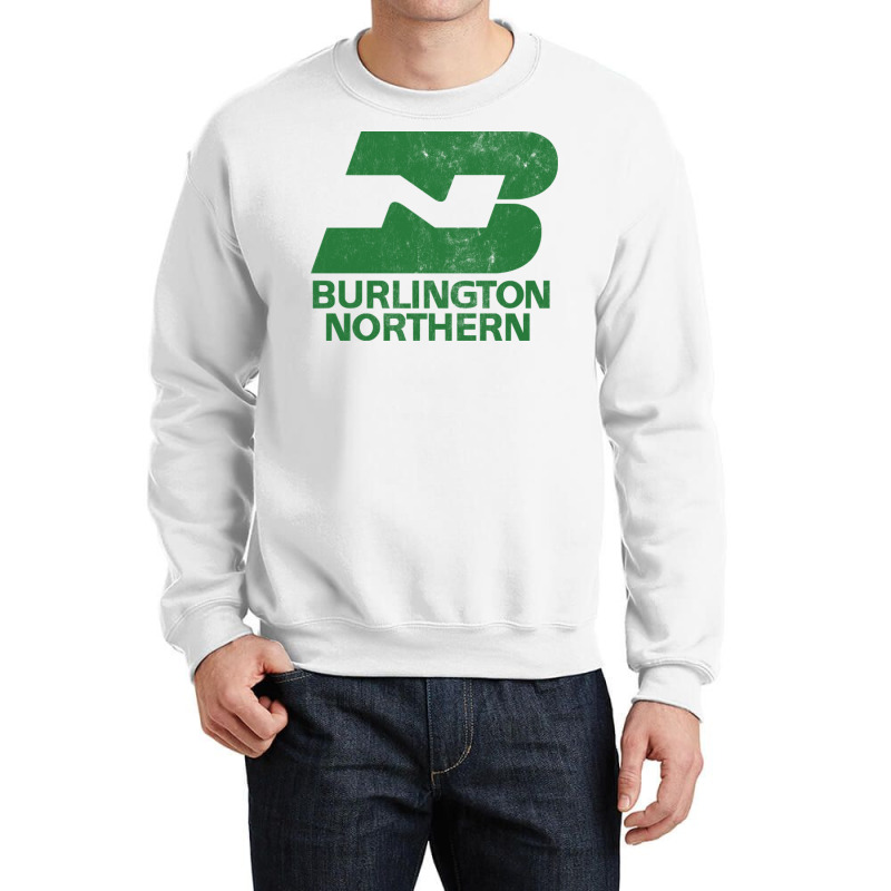 Burlington Northern Railroad Crewneck Sweatshirt | Artistshot