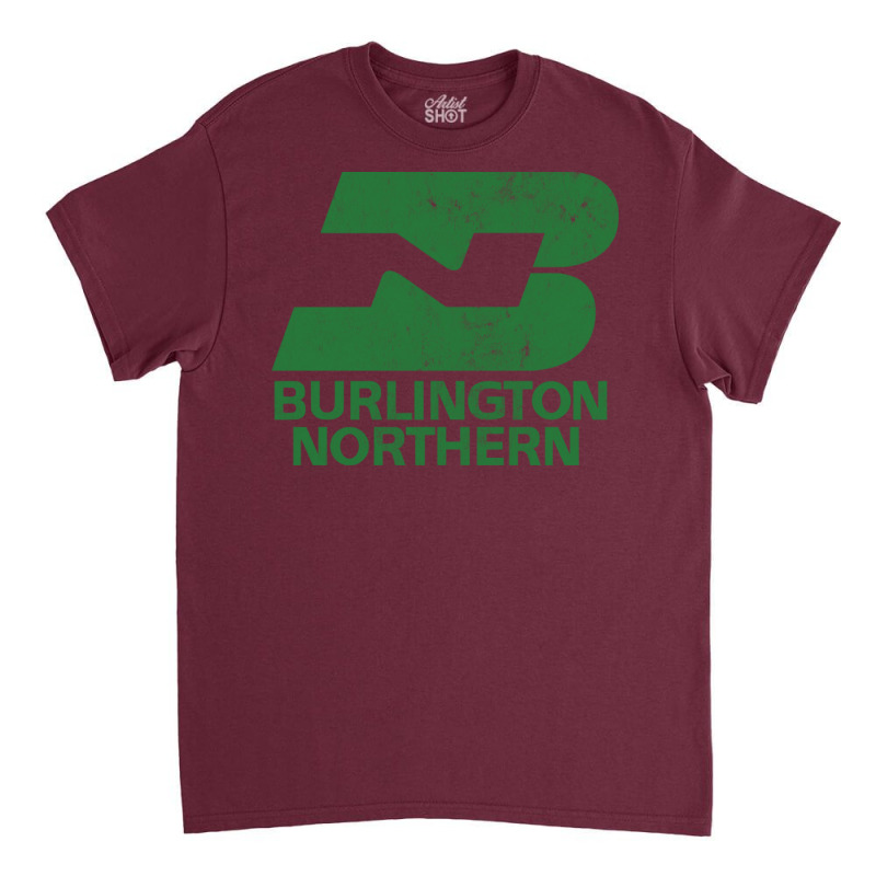 Burlington Northern Railroad Classic T-shirt | Artistshot