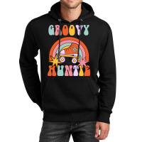 Groovy Auntie Family Matching Shirts Groovy Birthd Unisex Hoodie | Artistshot