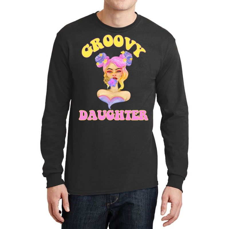 Groovy Daughter Shirt Mom Life Grandma Tshirt 1661 Long Sleeve Shirts | Artistshot