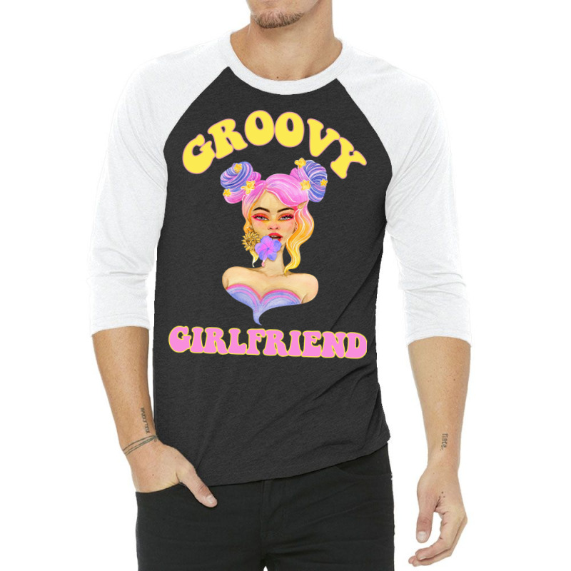 Groovy Girlfriend Shirt Mom Life Grandma Tshirt 16 3/4 Sleeve Shirt | Artistshot