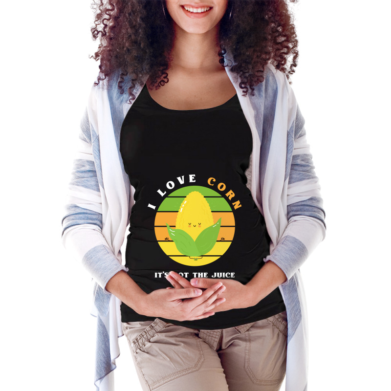 It's Corn ! Maternity Scoop Neck T-shirt | Artistshot