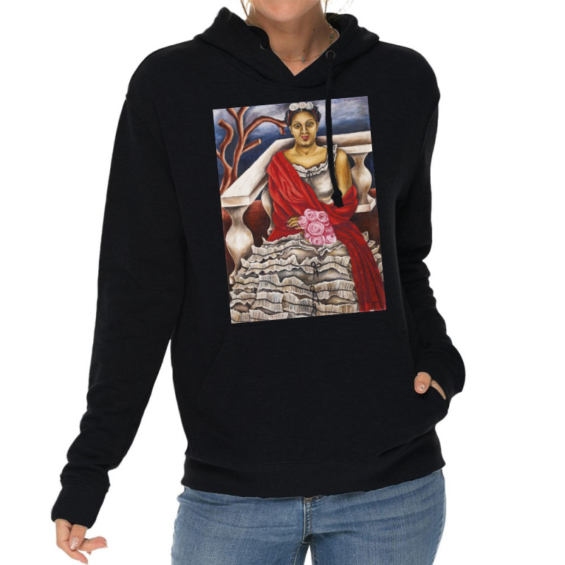 María Izquierdo Autoportrait Lightweight Hoodie | Artistshot