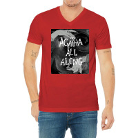 Agatha Harkness All Along V-neck Tee | Artistshot