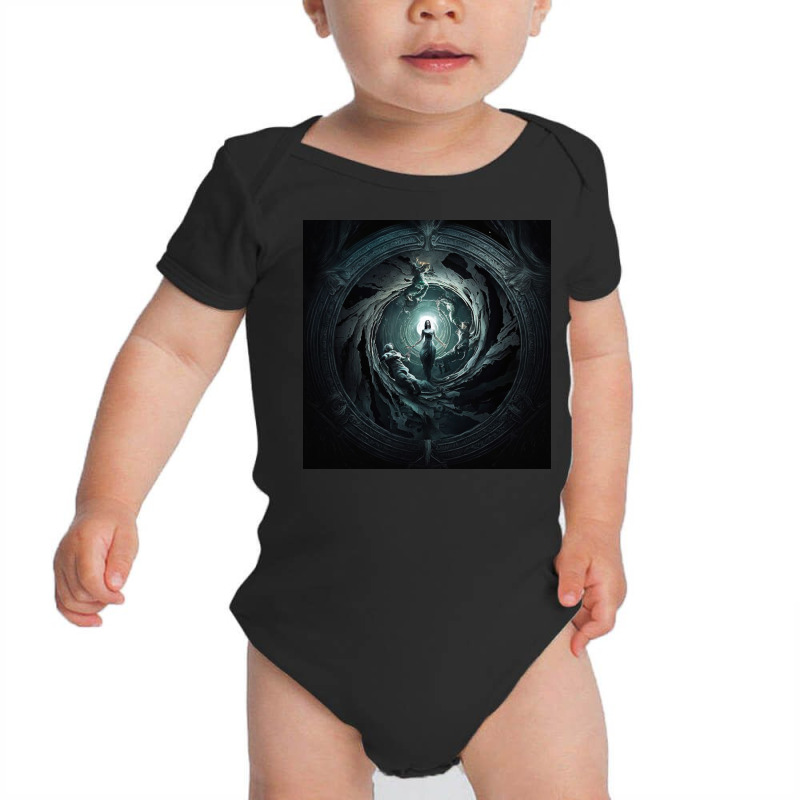 Spiral Galaxy Painting Baby Bodysuit by Creative Corner | Artistshot