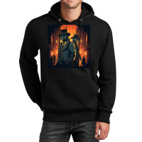 Mafia Kitty Wearing Hats Unisex Hoodie | Artistshot