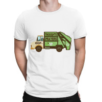 Thoughts And Prayers Garbage Truck Pro Gun Control T-shirt | Artistshot