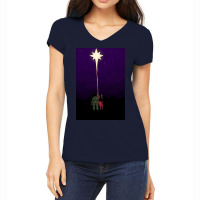 Stargazing Women's V-neck T-shirt | Artistshot