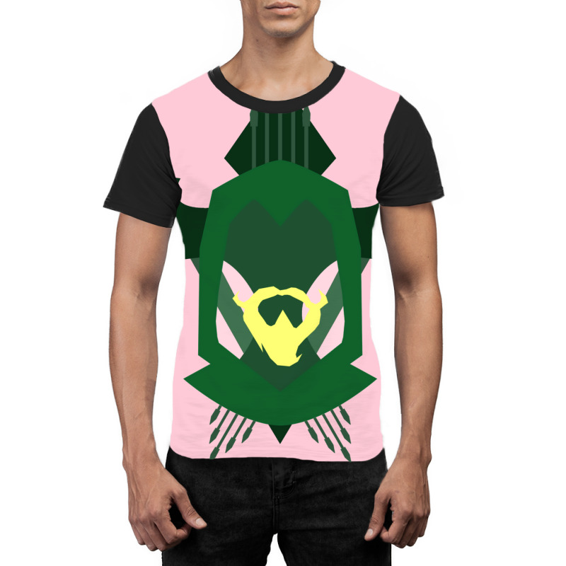 The Emerald Archer   Green Arrow Graphic T-shirt | Artistshot