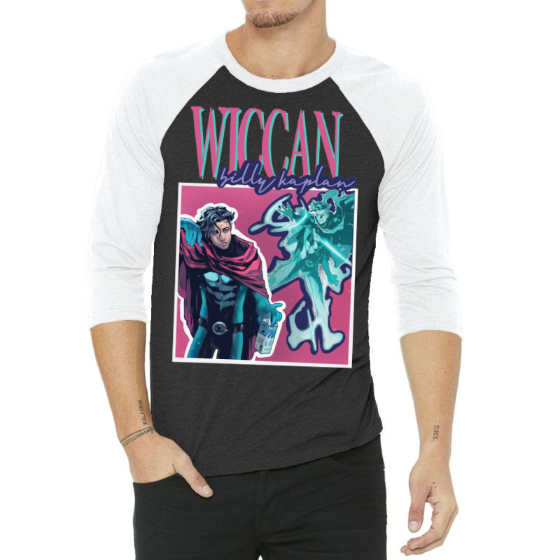 Wiccan  Billy Kaplan 3/4 Sleeve Shirt | Artistshot