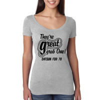 Datsun For 78 Vintage Distressed Retro Design Women's Triblend Scoop T-shirt | Artistshot