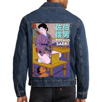 Toshio Saeki Golden Shower Men Denim Jacket | Artistshot