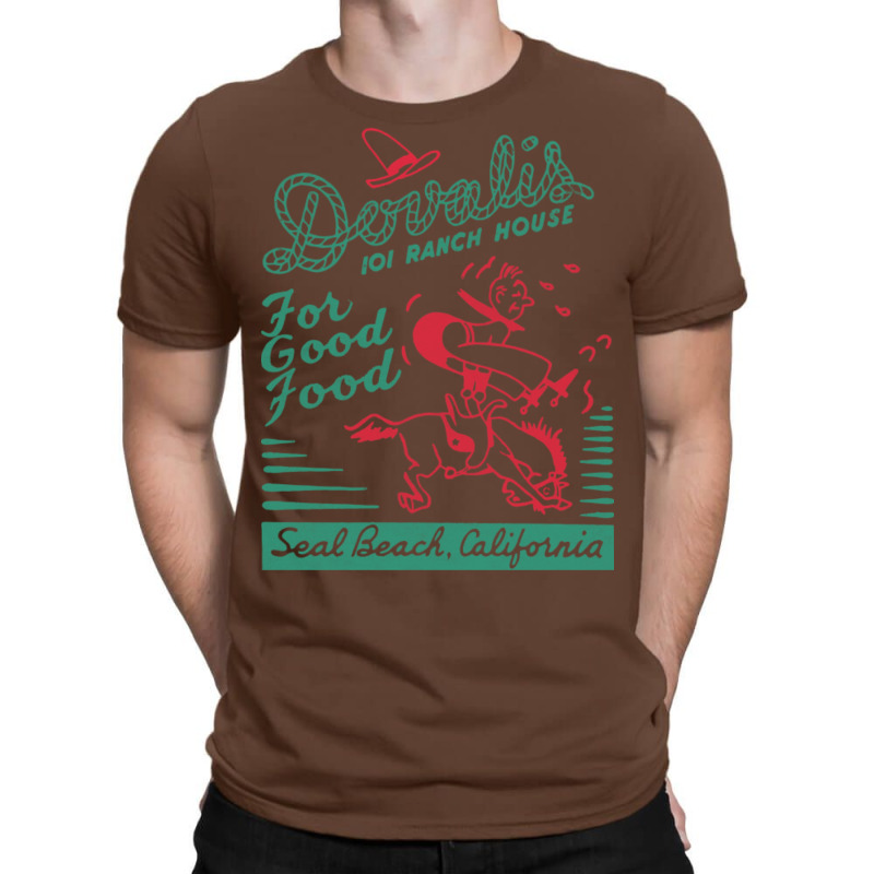 Dovalis Ranch House Retro Mid Century Aesthetic T-shirt | Artistshot