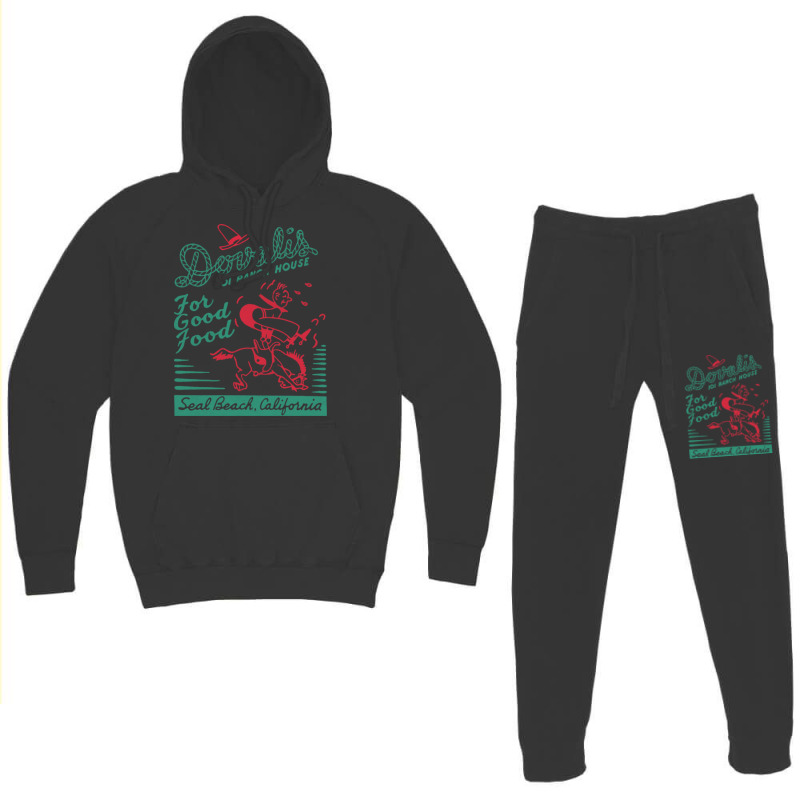 Dovalis Ranch House Retro Mid Century Aesthetic Hoodie & Jogger Set | Artistshot