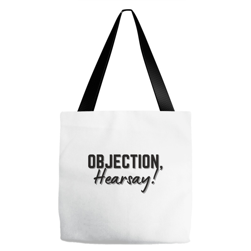 Funny Objection, Hearsay! Hilarious Viral Meme Sar Tote Bags | Artistshot