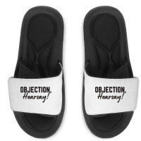 Funny Objection, Hearsay! Hilarious Viral Meme Sar Slide Sandal | Artistshot