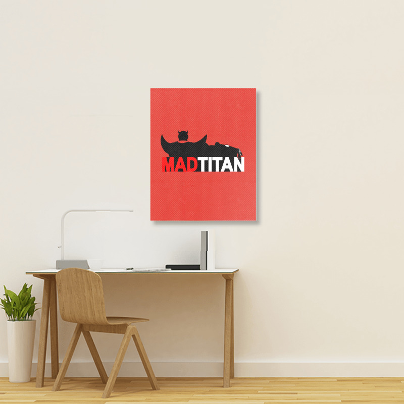 Mad Titan Portrait Canvas Print | Artistshot