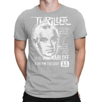 Boris Karloff Thriller Vintage Horror Aesthetic T-shirt | Artistshot