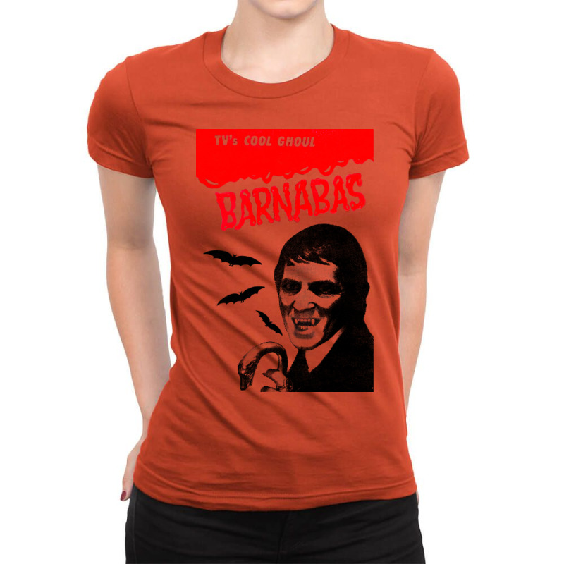 Barnabas 60s Tv Ghoul Ladies Fitted T-Shirt by monzenaljackv | Artistshot