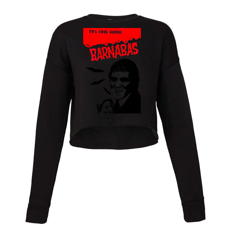 Barnabas 60s Tv Ghoul Cropped Sweater by monzenaljackv | Artistshot