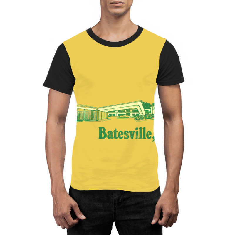 Batesville Arkansas Retro Mid Century Aesthetic Graphic T-shirt | Artistshot