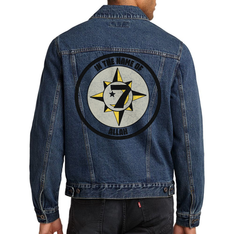 Five Percent Nation Of Islam Vintage Look Design 1 Men Denim Jacket by mportahoqukm | Artistshot