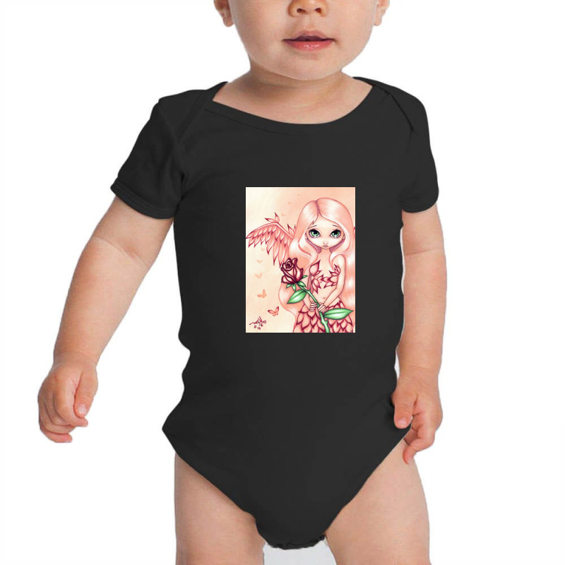 Pale Rose Baby Bodysuit | Artistshot